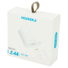 Cargador Moreka MR1245  2.4A  Puerto USB incluye Cable Micro USB 1M