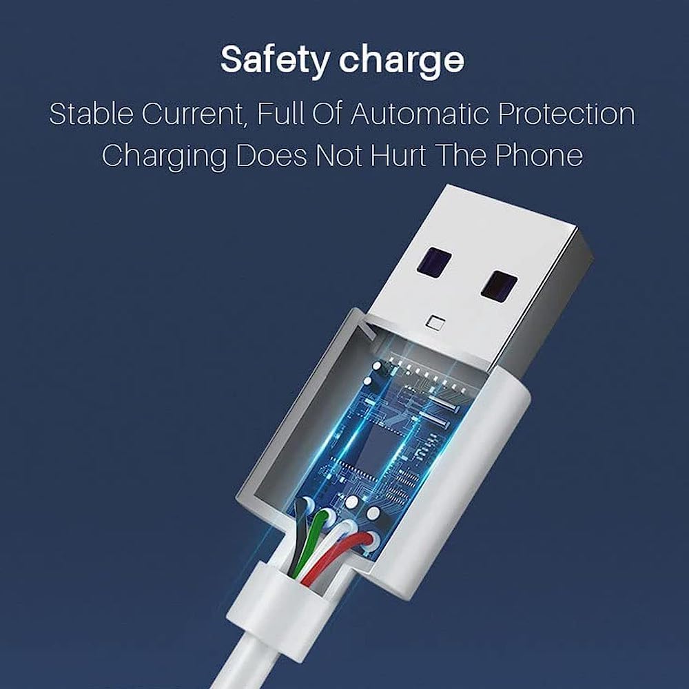 Cargador Moreka MR1245 2.4A Puerto USB incluye Cable Micro USB 1M