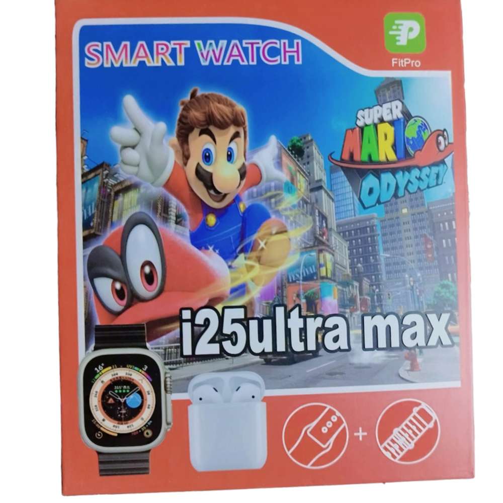 Smart Watch  i25 ULTRA Max Mario 2 correas