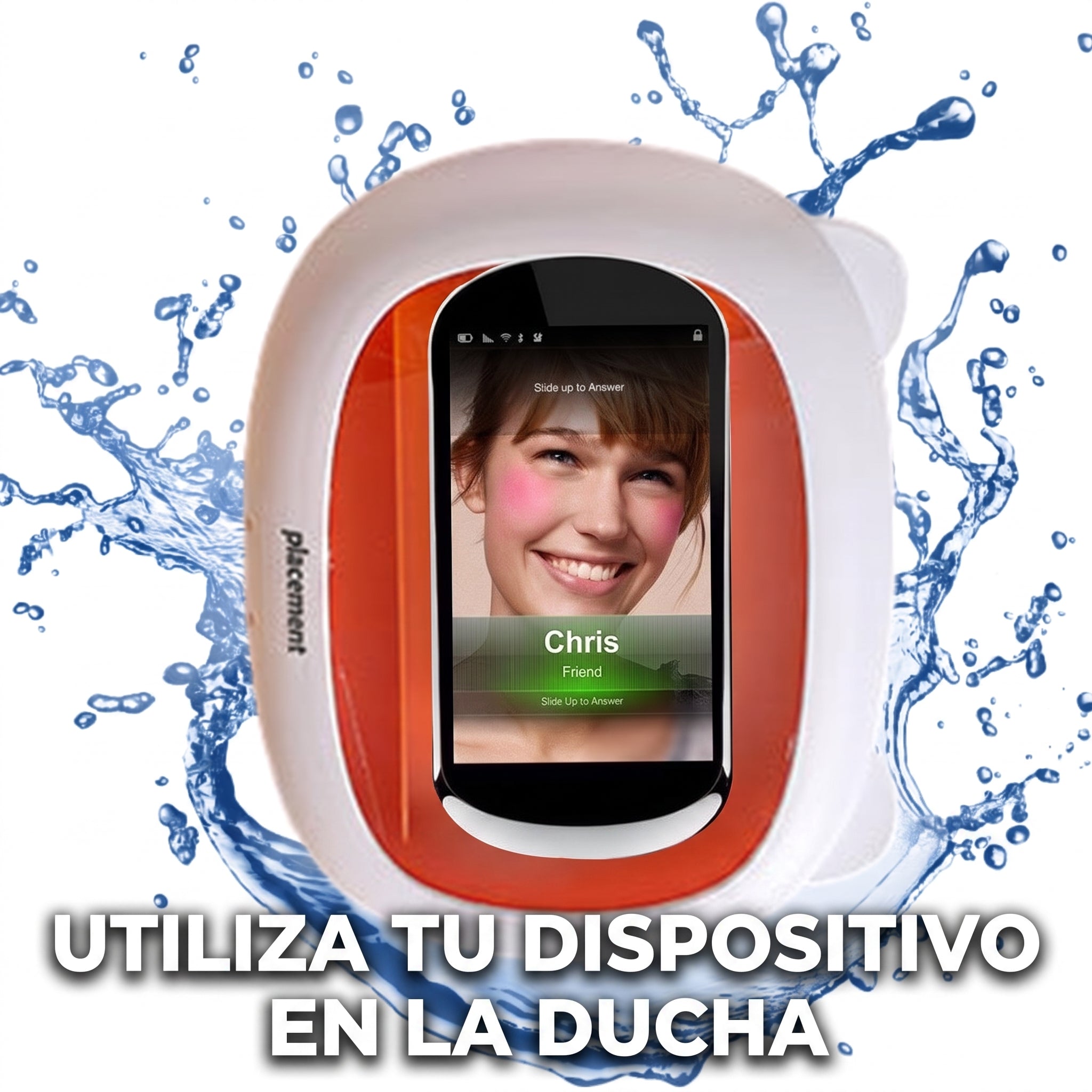 Soporte de teléfono para Ducha impermeable YISEN B38