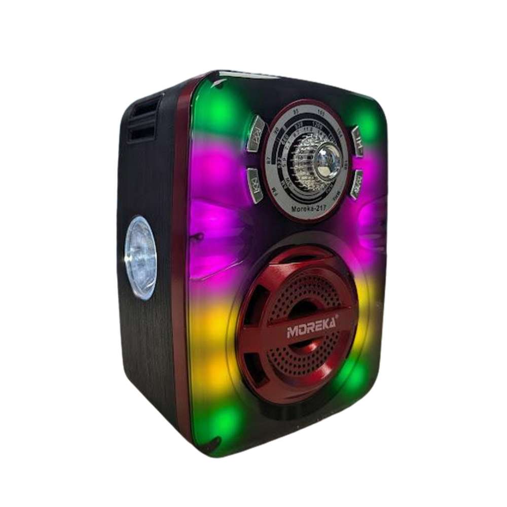 Radio Am Fm Sw Con Bluetooth Usb MicroSD Aux Recargable Moreka 217