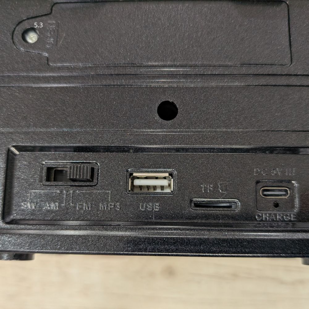 Radio AM/FM/SW Solar Bluetooth, TF Card, Radio FM, USB  Moreka 226