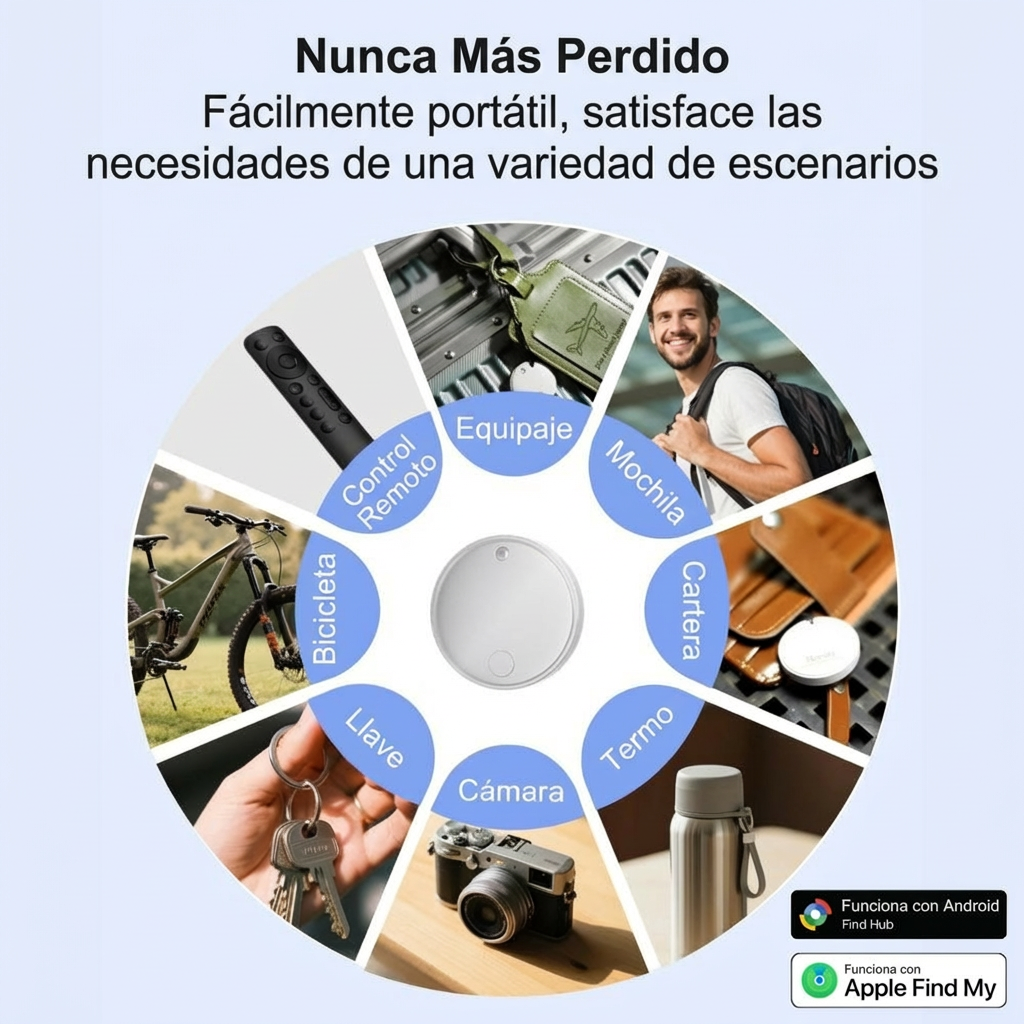 Localizador Gps Rastreador compatible Android  IOS Universal 365 Días NUTALE F20X