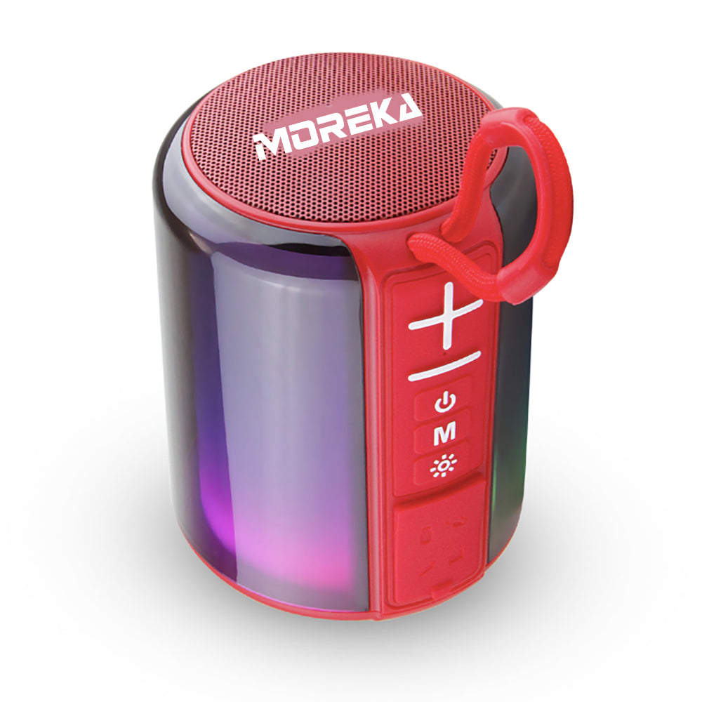 Moreka 370, Bluetooth, Luz RGB TF Card Radio FM USB