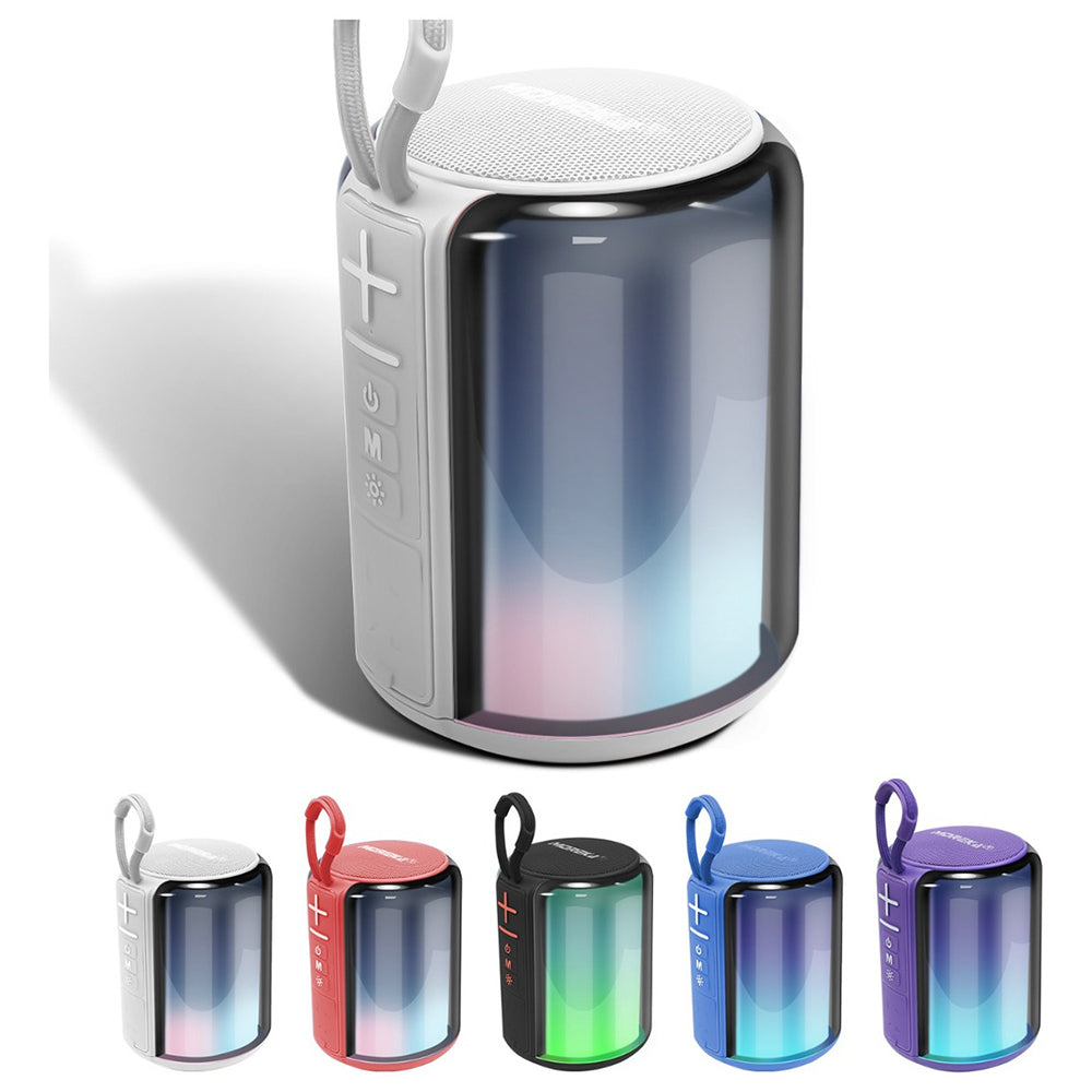 Moreka 370, Bluetooth, Luz RGB TF Card Radio FM USB