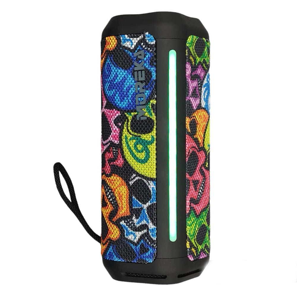 Bocina Bluetooth Moreka 375 Resistente al agua IPX6, Radio FM, USB, Micro SD