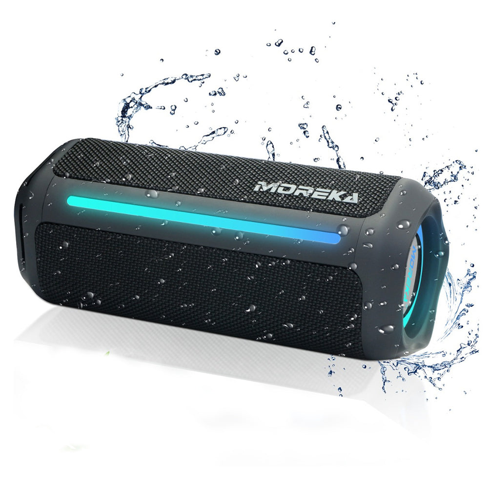 Bocina Bluetooth Moreka 375 Resistente al agua IPX6, Radio FM, USB, Micro SD