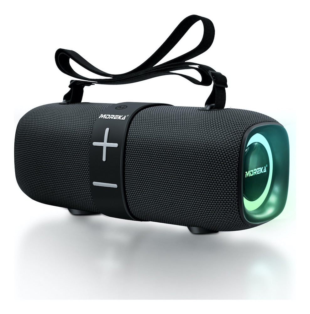 Bocina Bluetooth Moreka 385 Radio FM Resistente al agua 20W