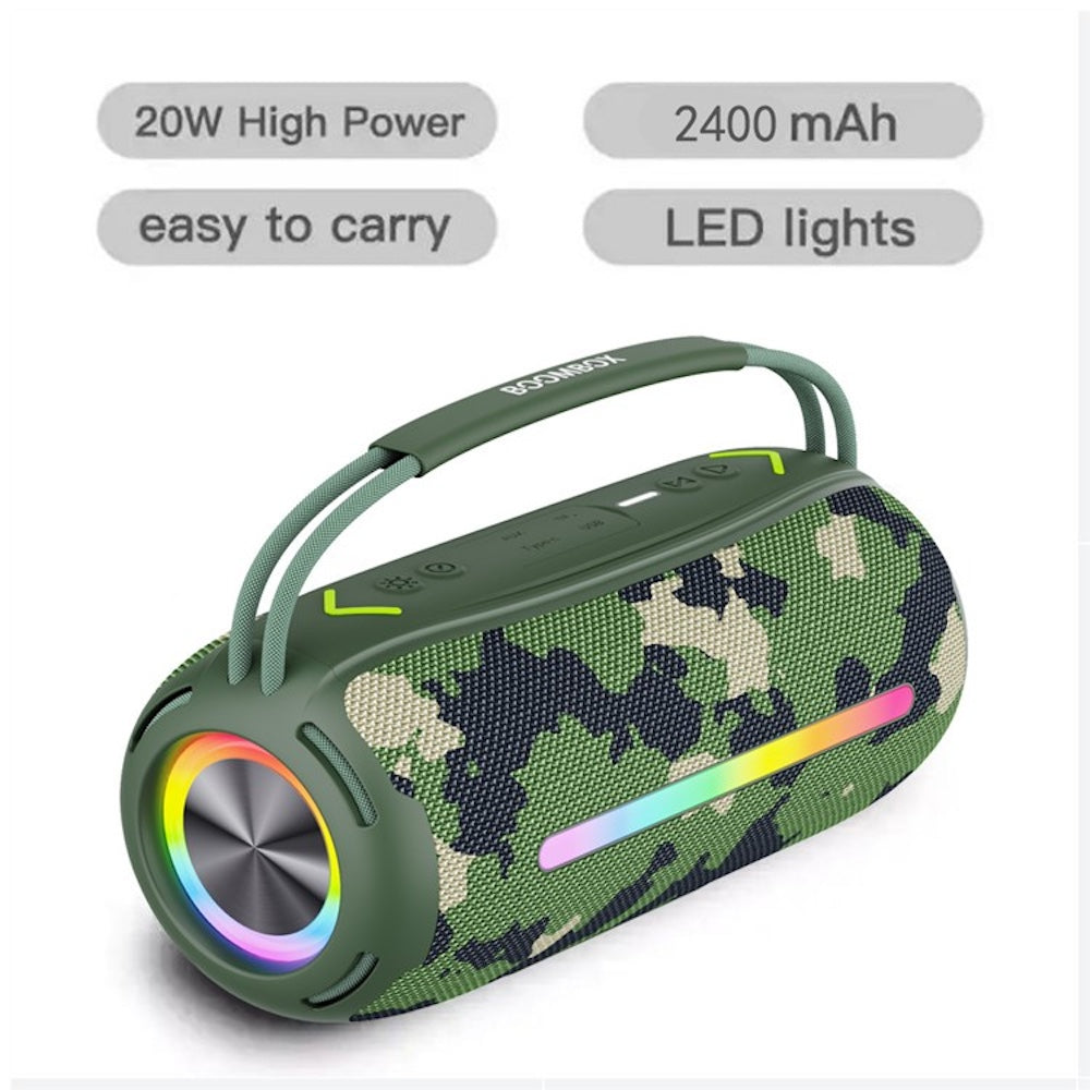 Bocina Bluetooth contra agua, 20W Moreka 378