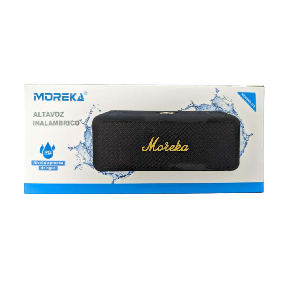 Bocina Bluetooth contra agua, 10W Moreka 379