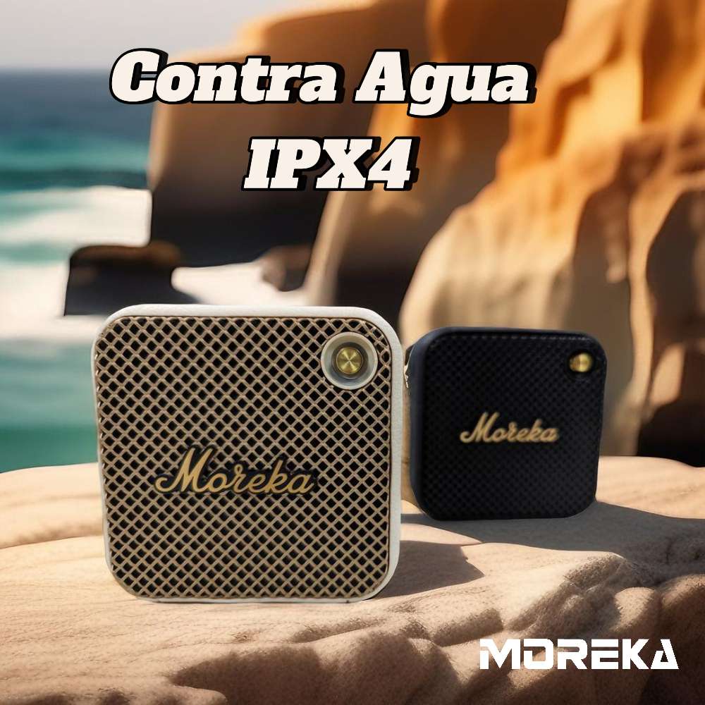 Bocina Moreka 380 10W, Bluetooth, TF Card, Radio FM, USB Contra Agua IPX4