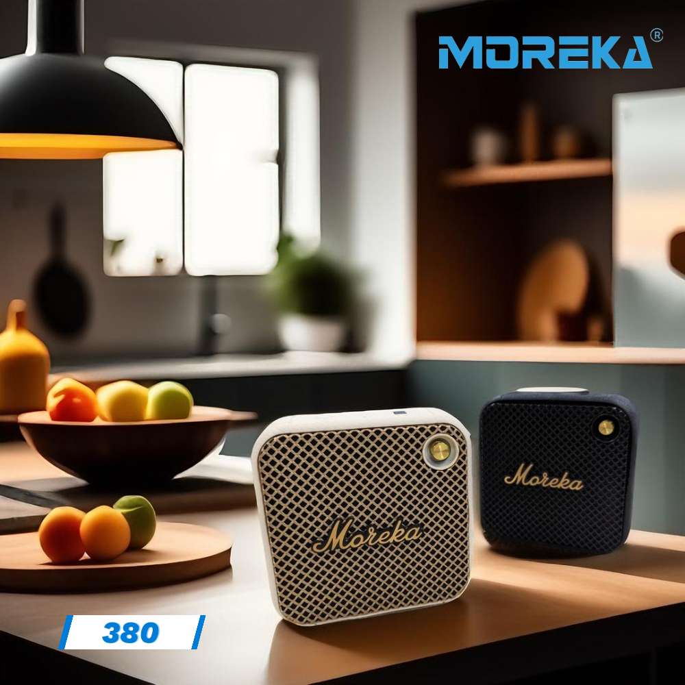 Bocina Moreka 380 10W, Bluetooth, TF Card, Radio FM, USB Contra Agua IPX4