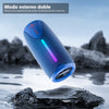 Bocina Bluetooth Moreka 383 RGB Radio FM Resistente al agua IPX6 8W