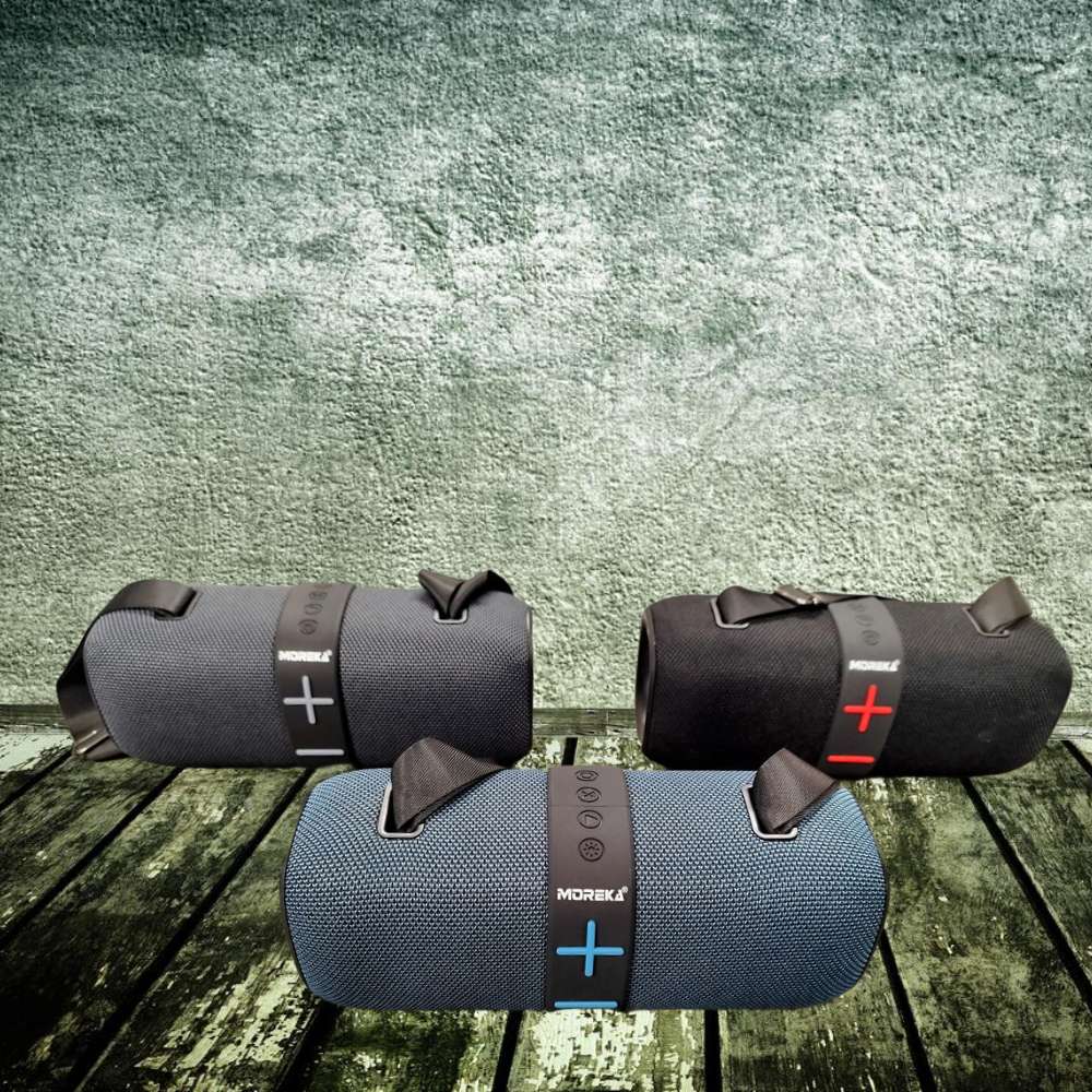 Bocina Bluetooth Moreka 385 Radio FM Resistente al agua 20W
