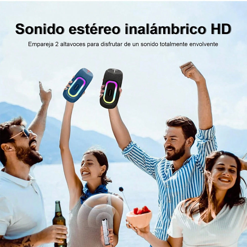 Bocina Moreka 398 16W, Bluetooth, TF Card, Radio FM, USB