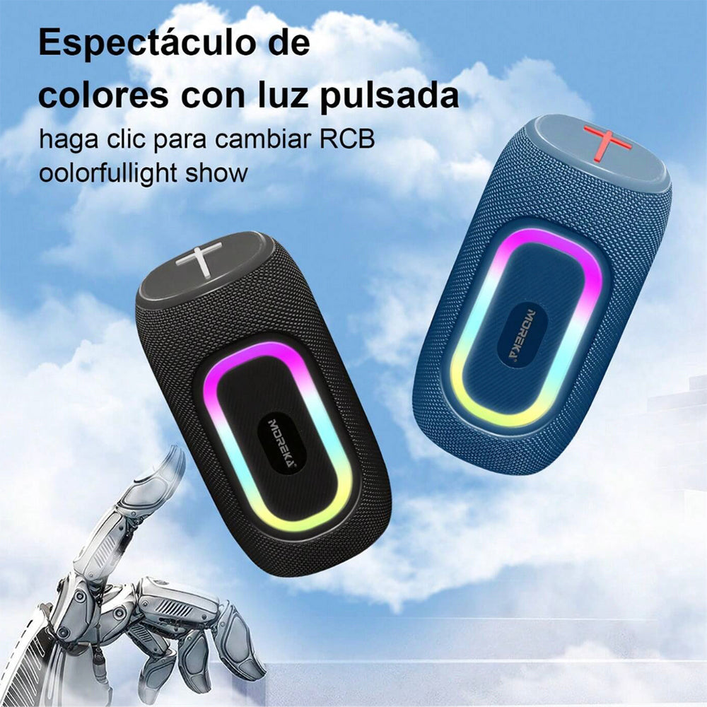 Bocina Moreka 398 16W, Bluetooth, TF Card, Radio FM, USB