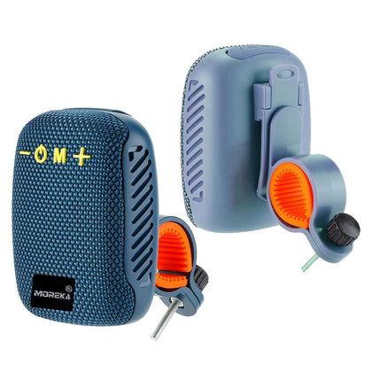Bocina Moto Bluetooth Moreka 405 TF Card Radio FM Resistente al agua 8w