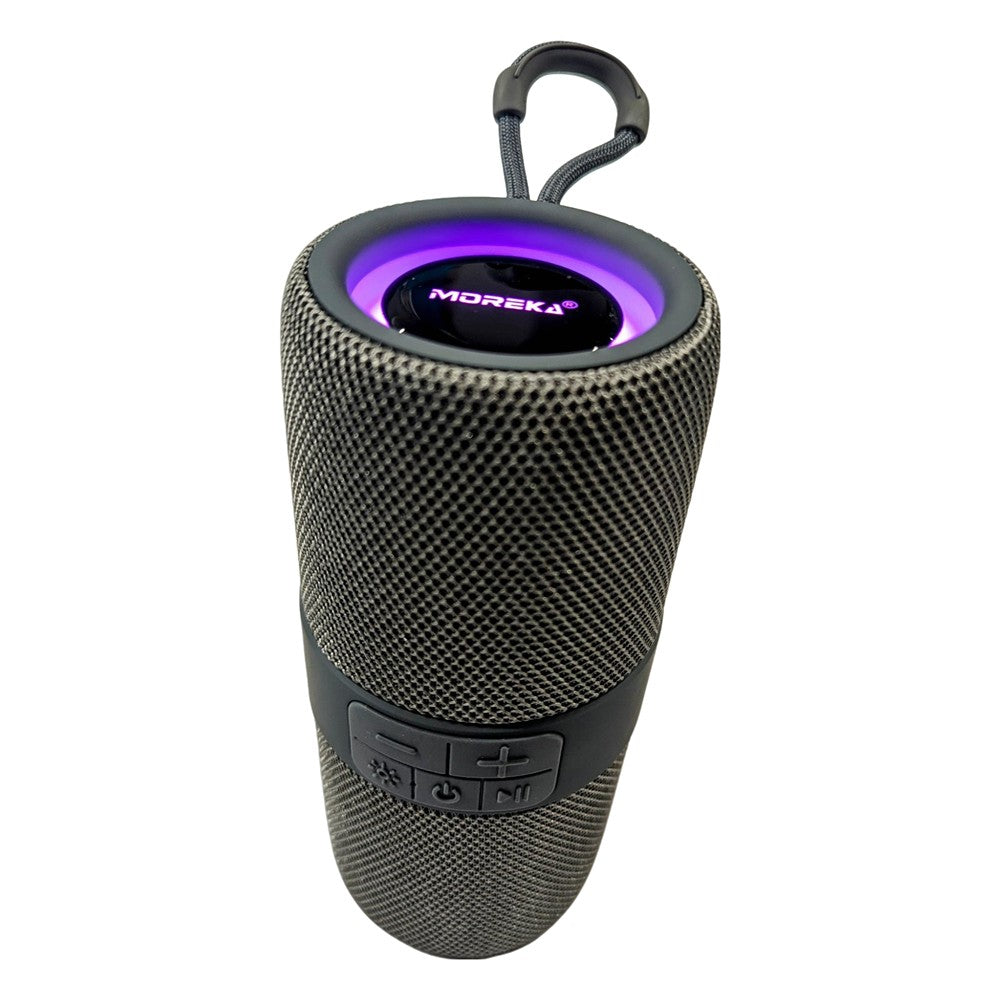Bocina Moreka 406 RGB, Bluetooth, TF Card, Radio FM, USB