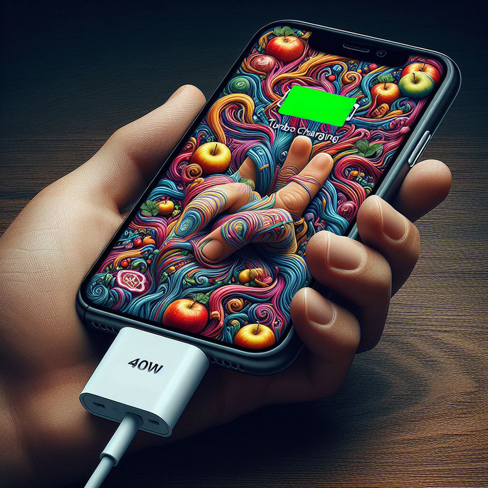 Cargador 40W Moreka AC109 Carga Rapída 2 puertos PD20W y QC 3.0 20W