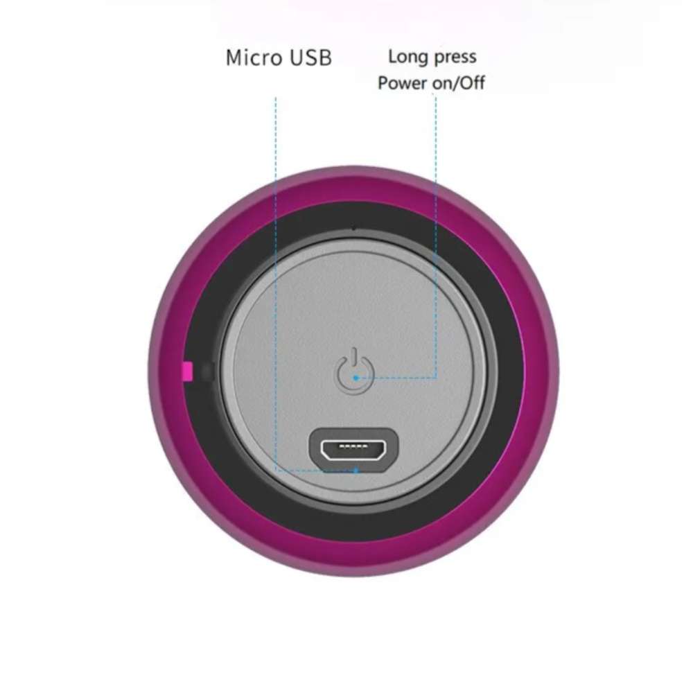 Mini Bocina Moreka 410, Bluetooth, Metal 500 mAh