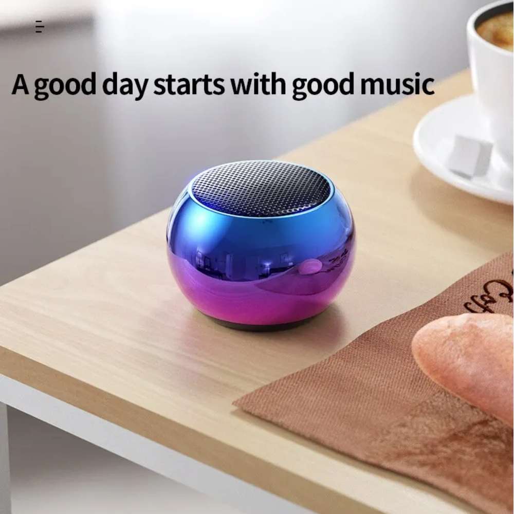 Mini Bocina Moreka 410, Bluetooth, Metal 500 mAh