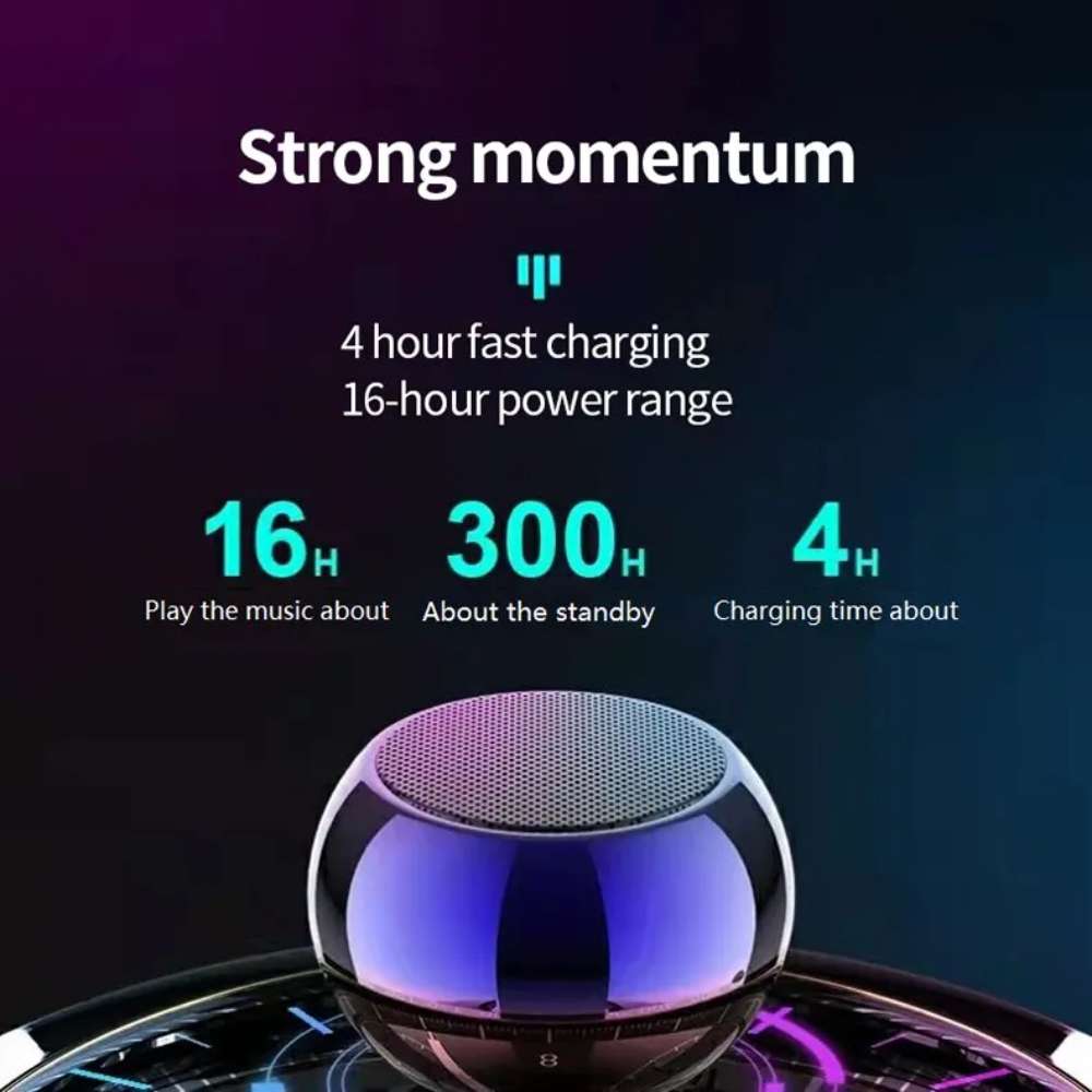 Mini Bocina Moreka 410, Bluetooth, Metal 500 mAh