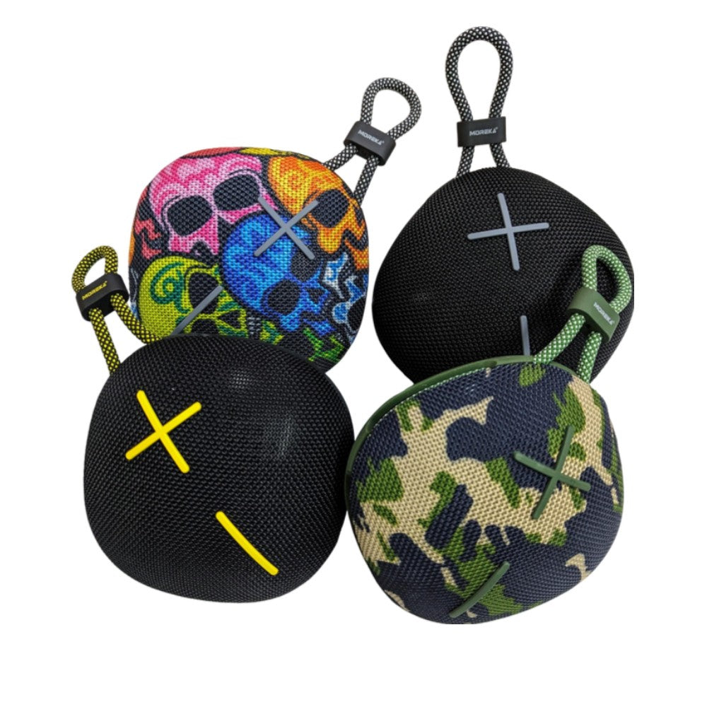 Bocina Moreka 412 8W, Bluetooth, TF Card, Radio FM, USB Contra Agua IPX6