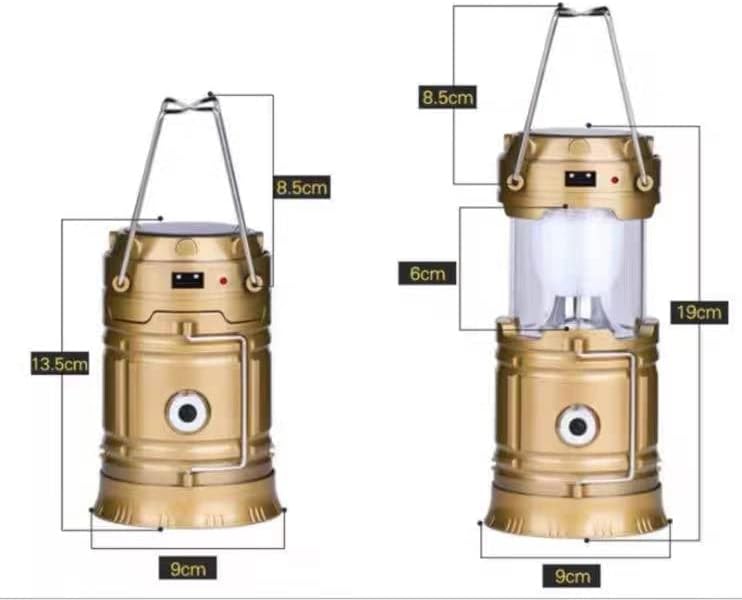 Lámpara Solar Para Camping Moreka LJ5800 Usb, Power Bank Básic