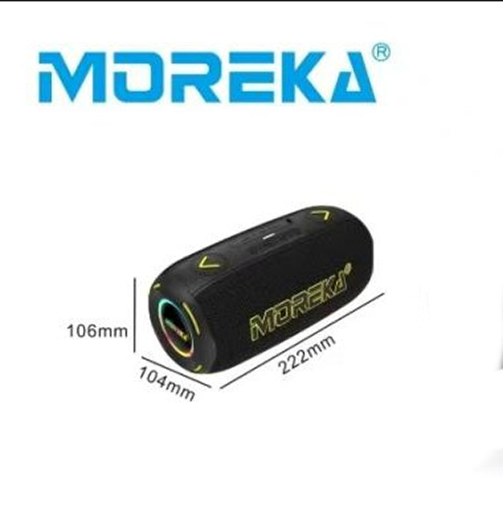 Bocina Moreka 422 20W 3600mAh 5-6 hrs de bateria Bluetooth, Contra Agua IPX6