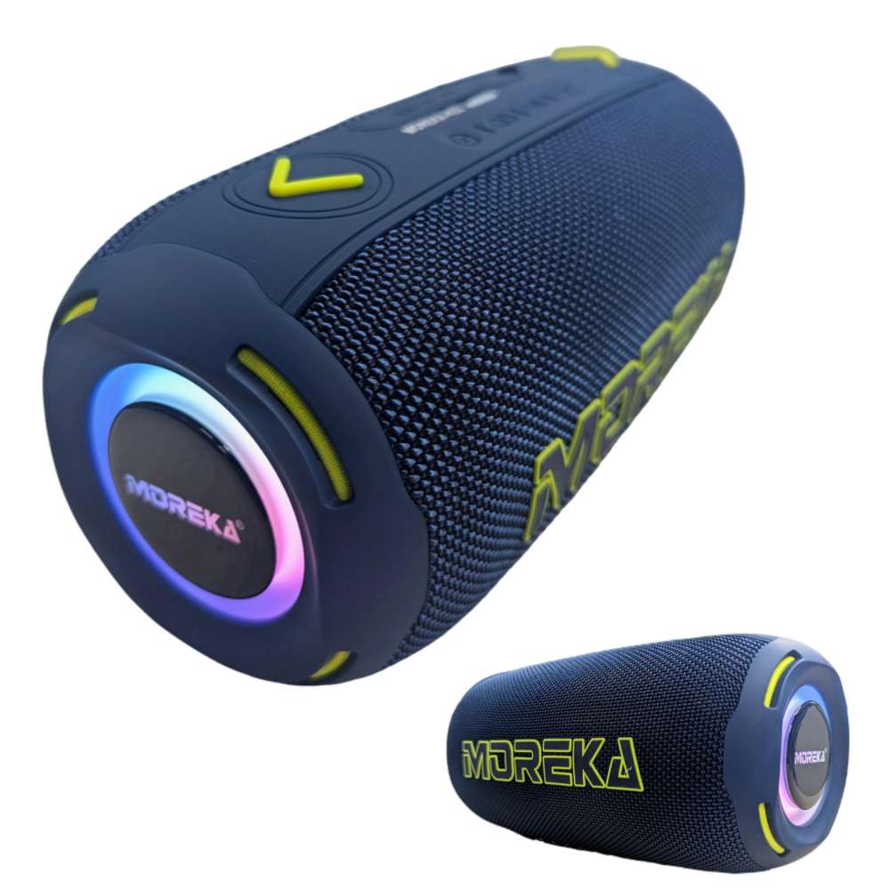 Bocina Moreka 422 20W 3600mAh 5-6 hrs de bateria Bluetooth, Contra Agua IPX6