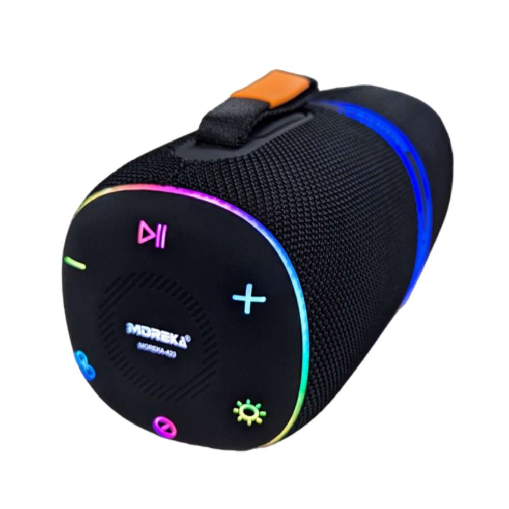 Bocina Moreka 423 30W 3600mAh 5-7 hrs de bateria Bluetooth, Contra Agua IPX6