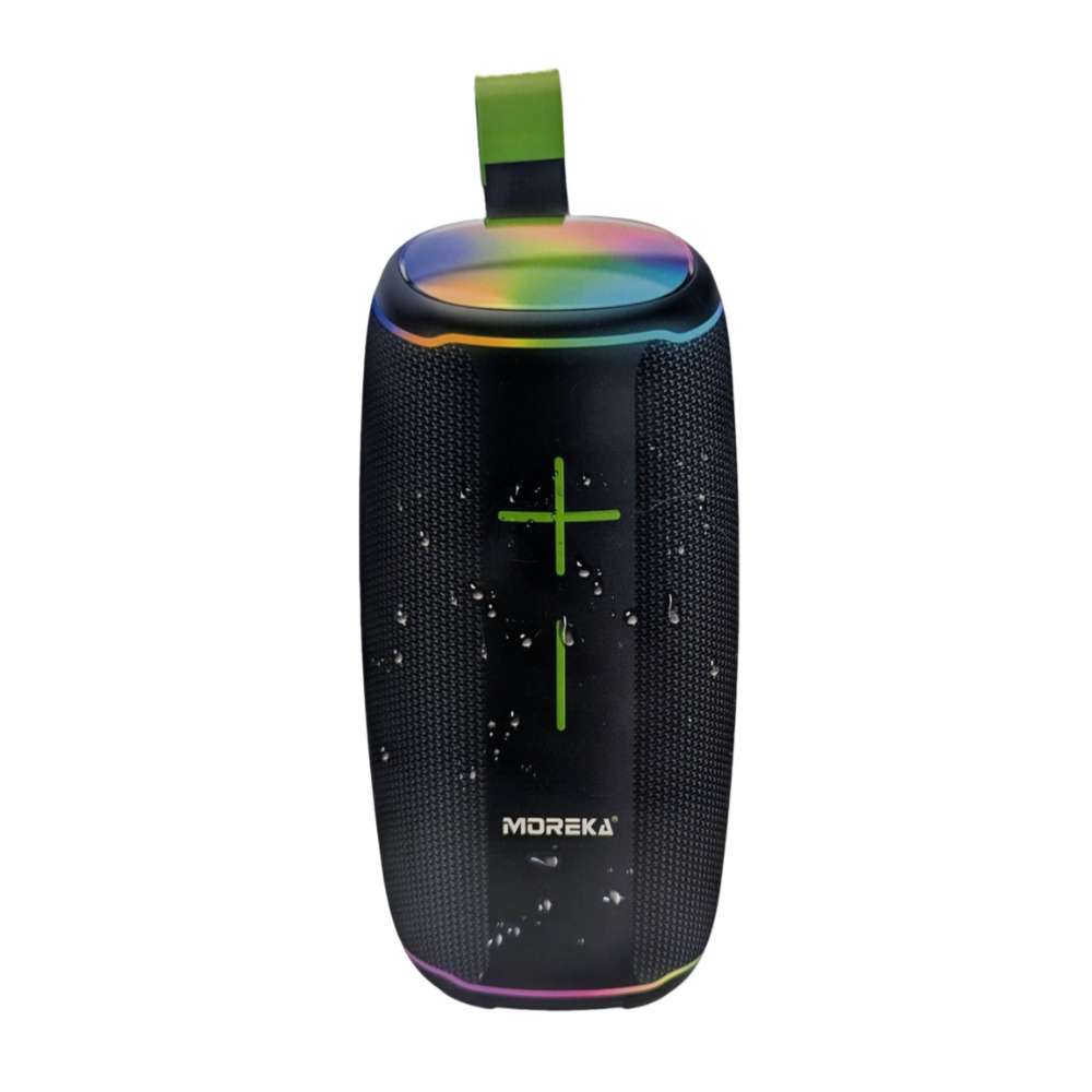 Bocina Moreka 424 20W 3600mAh 5-7 hrs de bateria Bluetooth, Contra Agua IPX6