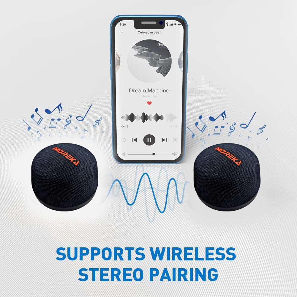 Bocina Moreka 425 6W 600mAh 6-8 hrs de bateria Bluetooth Magnetica MagSafe IPX6