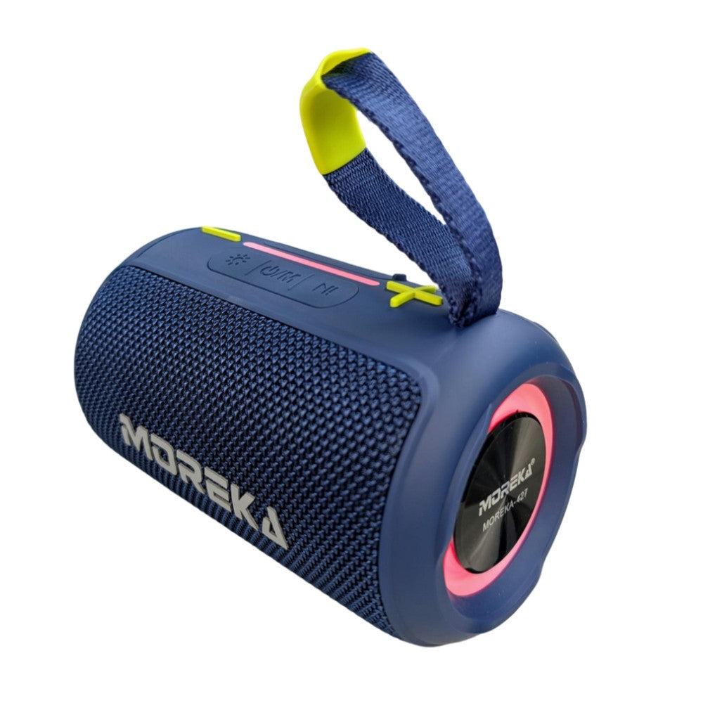 Bocina Bluetooth Moreka 427 8W 1200mAh TF Card Radio FM Resistente al agua IPX6