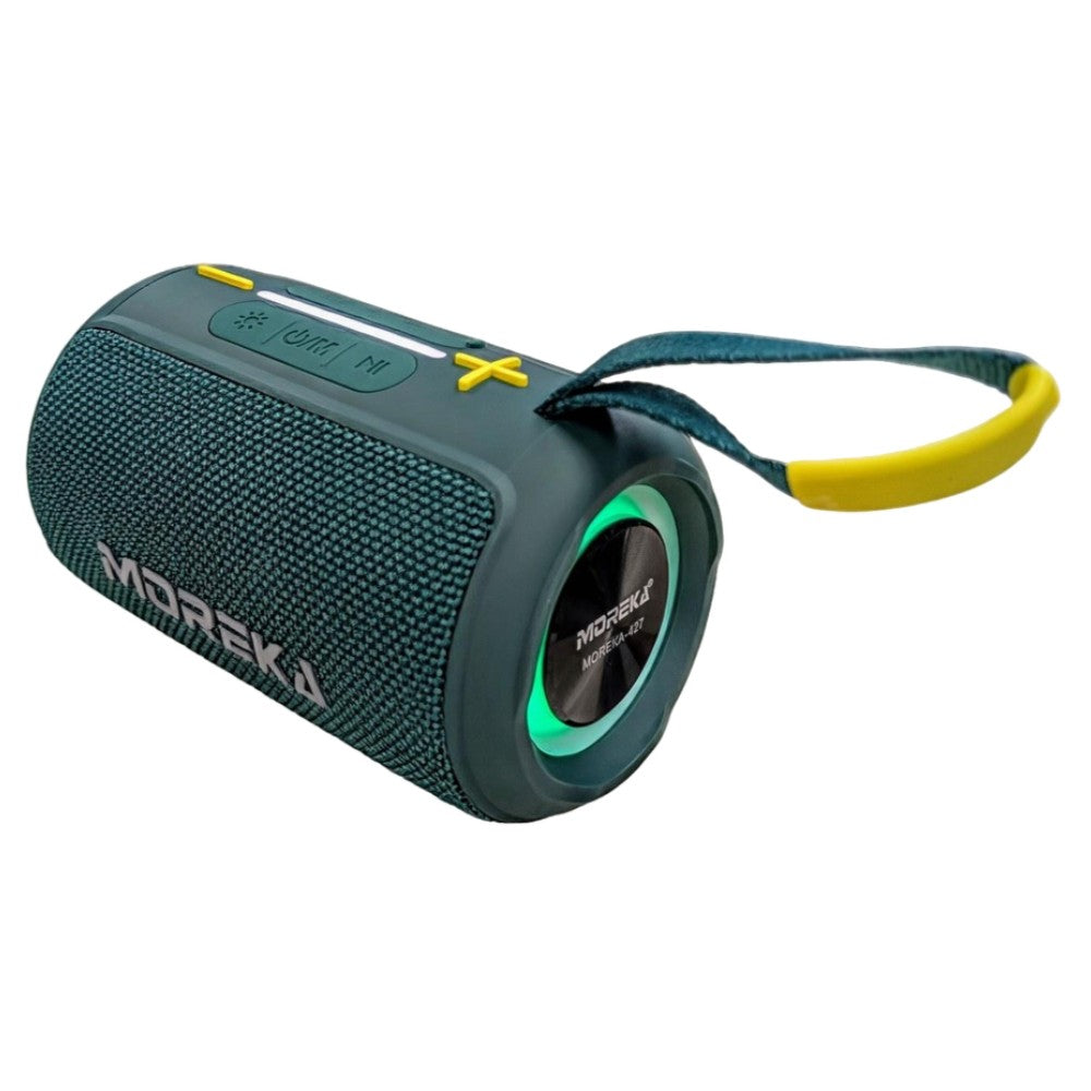 Bocina Bluetooth Moreka 427 8W 1200mAh TF Card Radio FM Resistente al agua IPX6