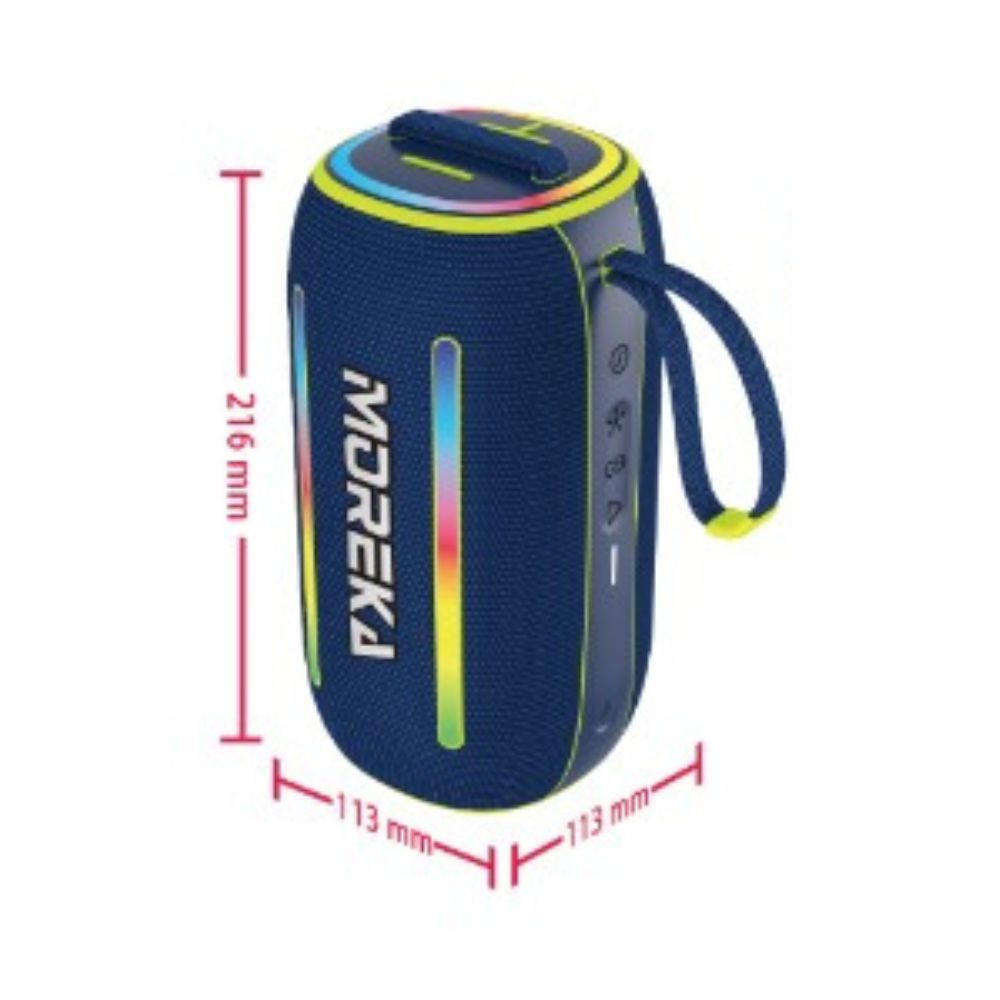 Bocina Moreka 431 25W 2400mAh 4-5 hrs de bateria Bluetooth IPX6