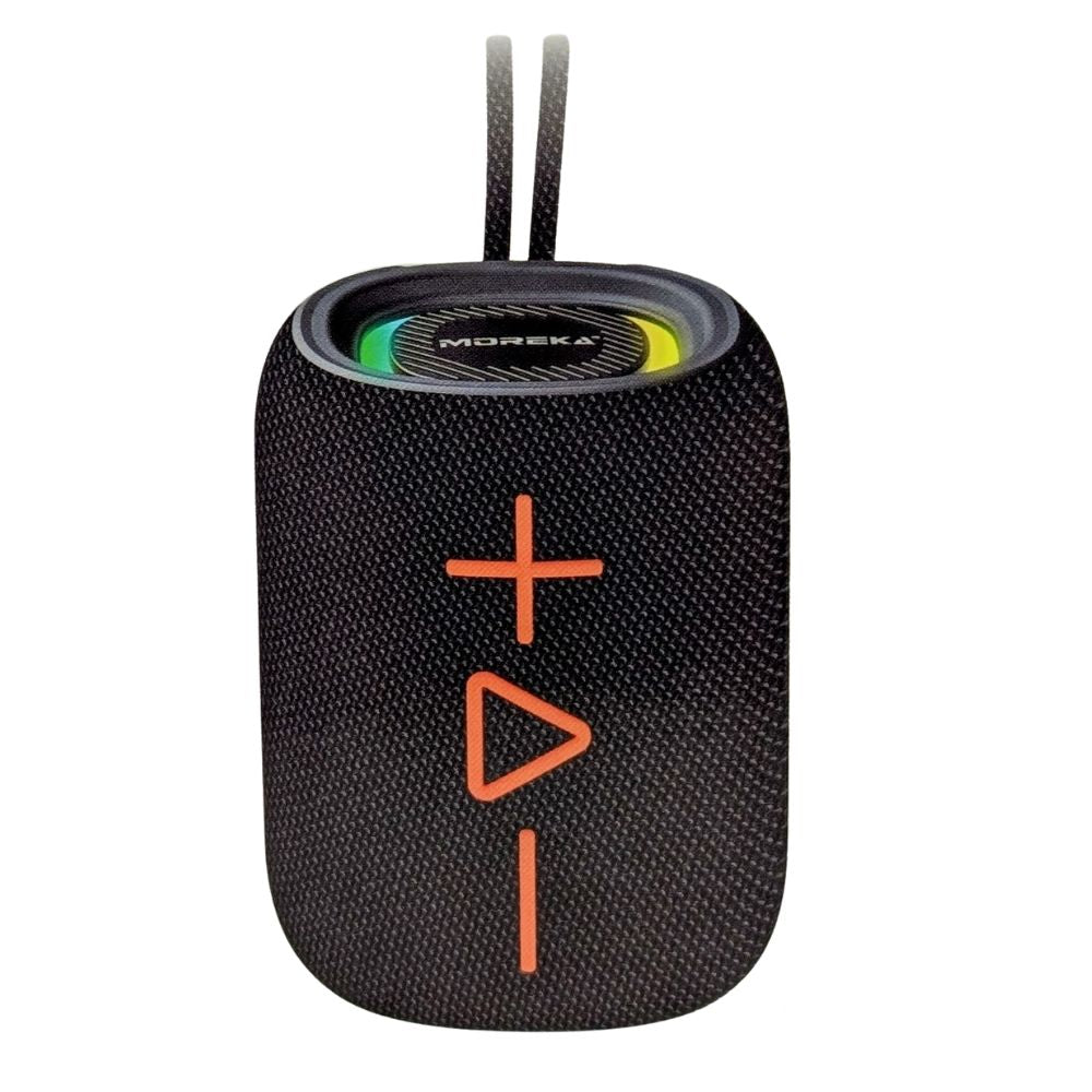 Bocina Moreka 434 10W 1500mAh 3-4 hrs de bateria Bluetooth RGB IPX6