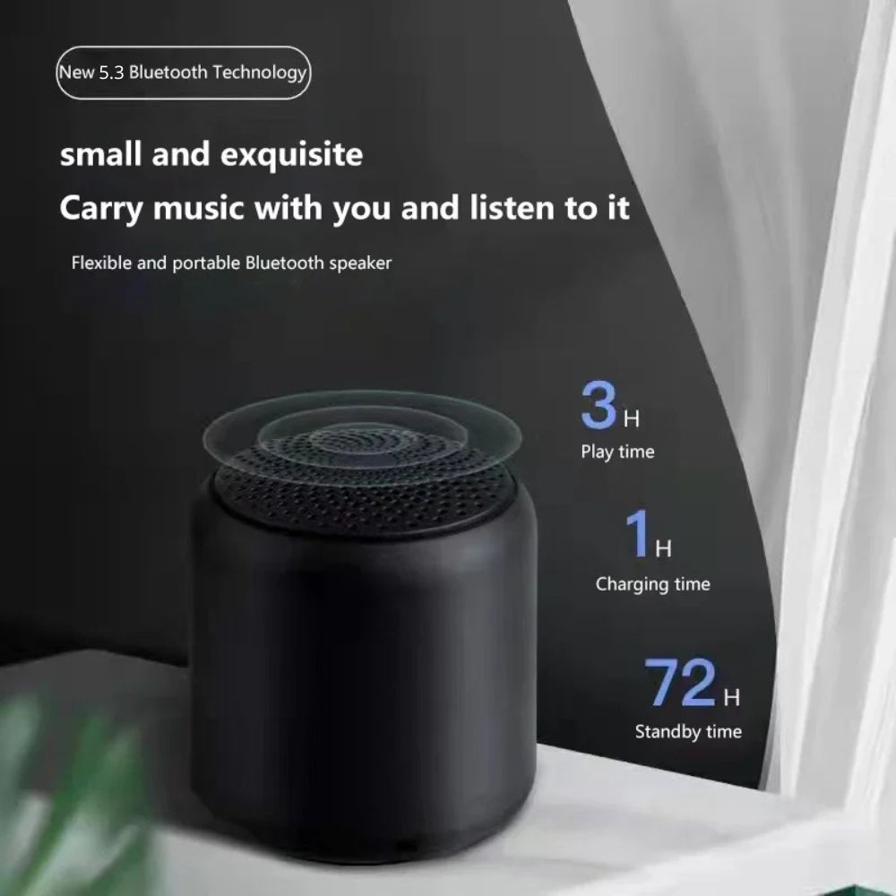 Mini Bocina Moreka 5W 500mAh Bluetooth recargable, USB TWS 435