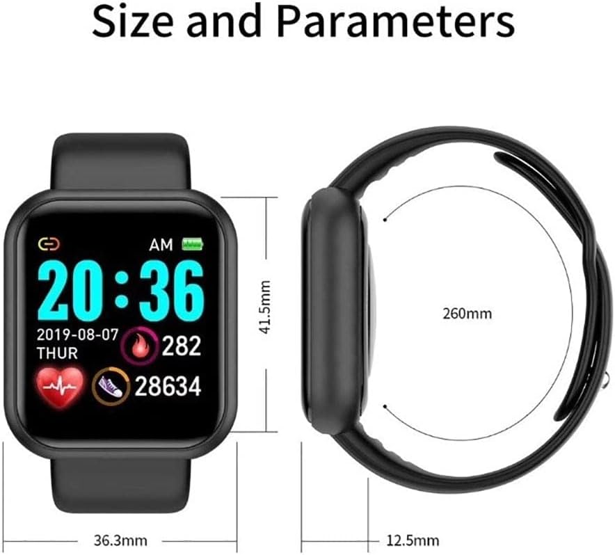 Smart Watch Y68 Smartband Reloj Inteligente Ritmo Cardiaco