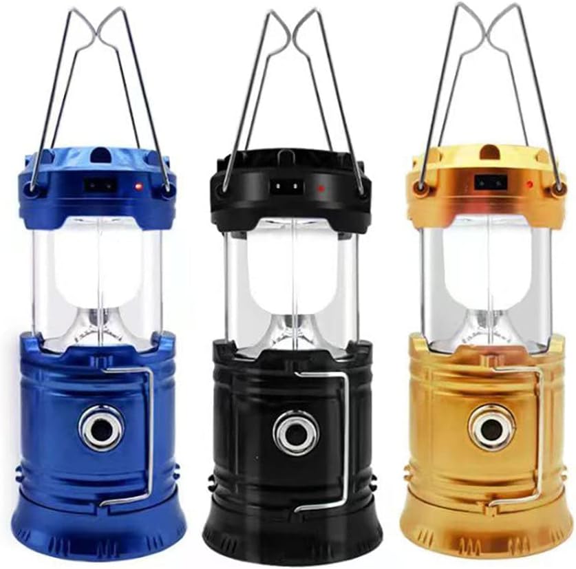 Lámpara Solar Para Camping Moreka LJ5800 Usb, Power Bank Básic