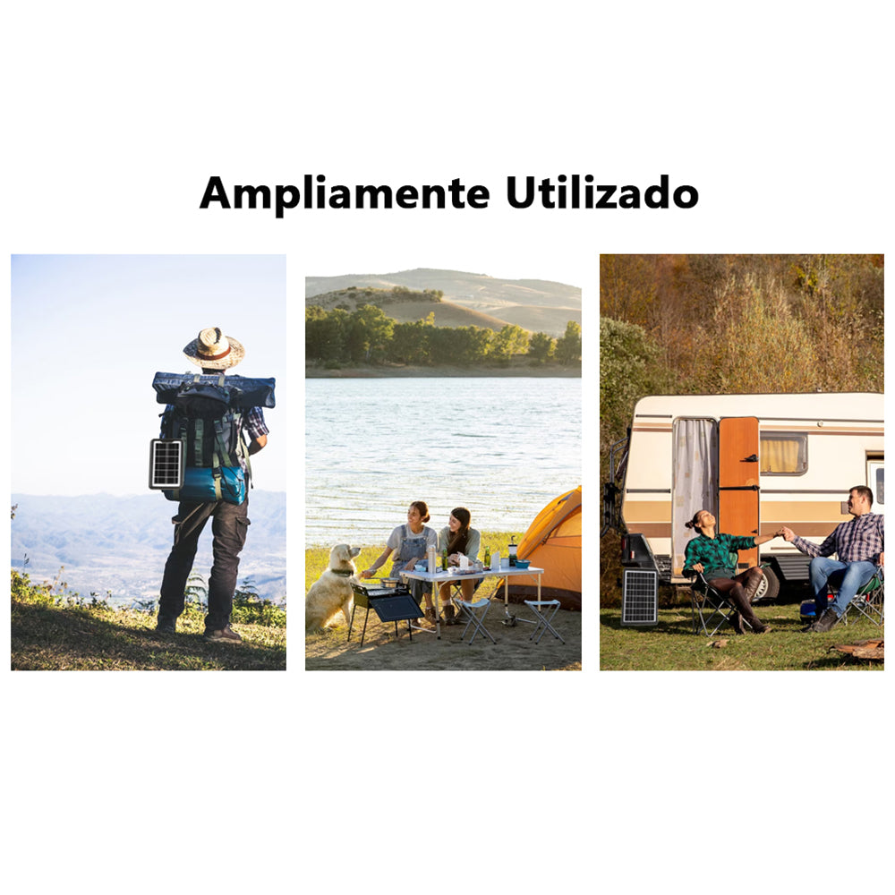 Panel Solar Moreka MOR-100S Carga Rapida Emeregencia Para Exteriores