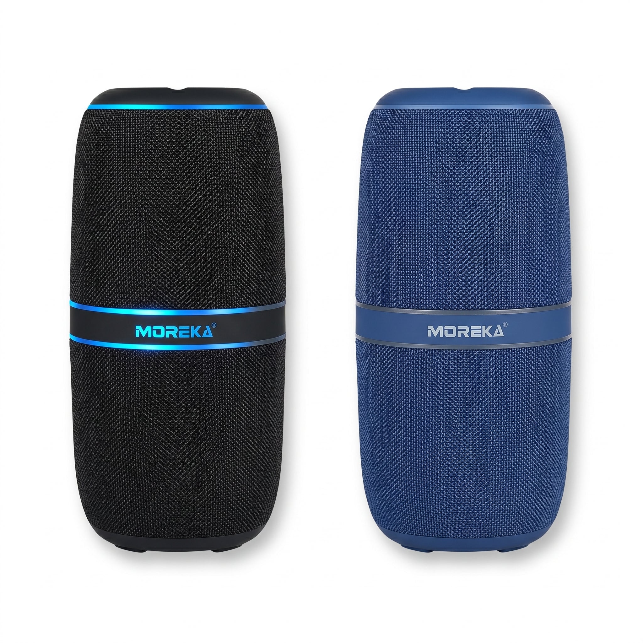 Bocina A60 80W TWS Portátil  Impermeable IPX6 Batería 10800 mAh  Luz RGB y Conexión USB