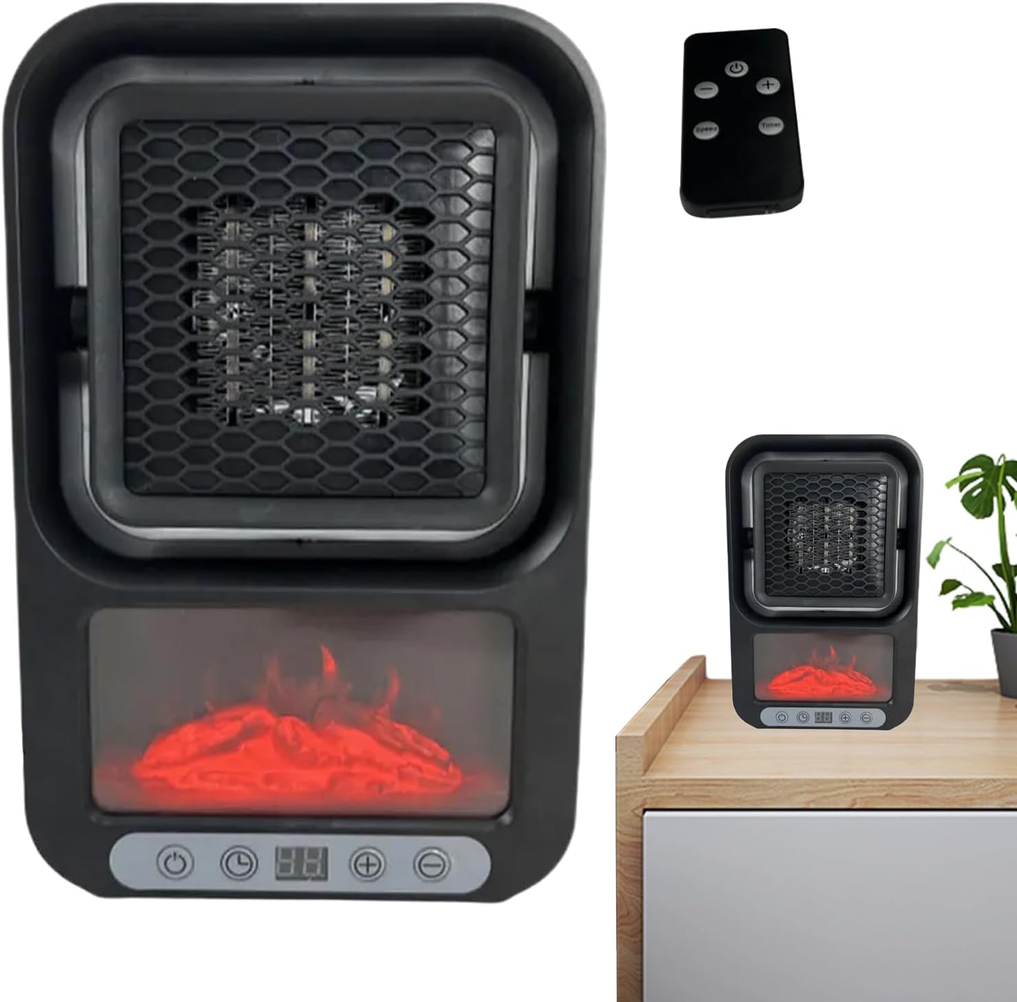 Calentador eléctrico portátil de cerámica 800w silenciosa Moreka NFJ-705W