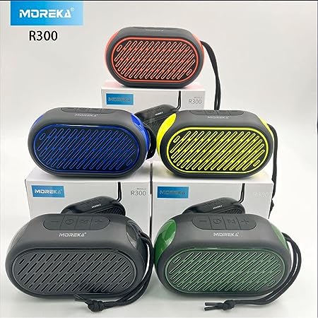 Bocina Moreka R300, Bluetooth, TF Card, Radio FM, USB, Waterproof
