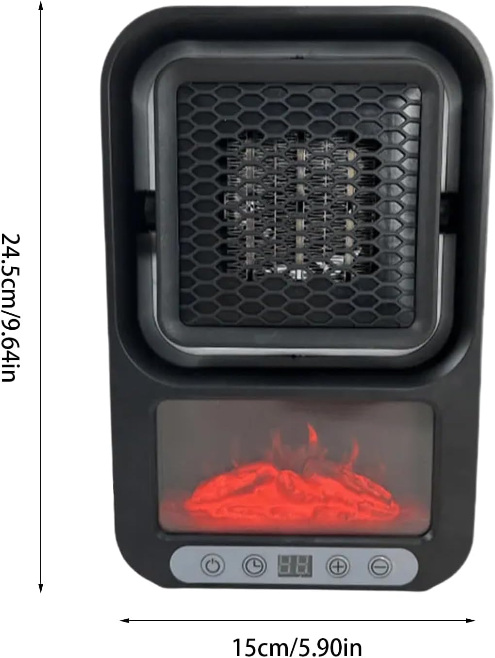 Calentador eléctrico portátil de cerámica 800w silenciosa Moreka NFJ-705W