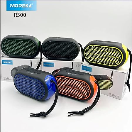 Bocina Moreka R300, Bluetooth, TF Card, Radio FM, USB, Waterproof