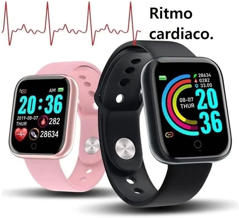 Smart Watch Y68 Smartband Reloj Inteligente Ritmo Cardiaco