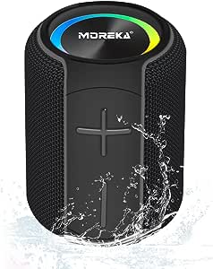 Bocina Bluetooth Moreka 350 TF Card Radio FM Resistente al agua