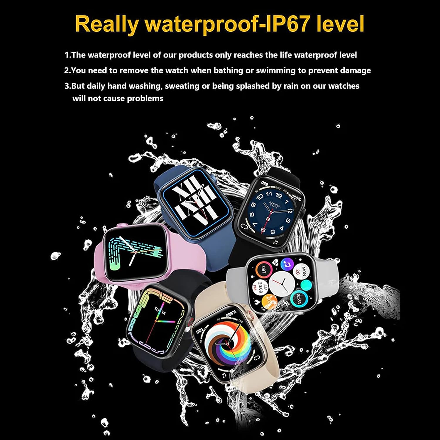 SmartWaatch Z51 Serie 7 BigScreen 1,99 impermeable