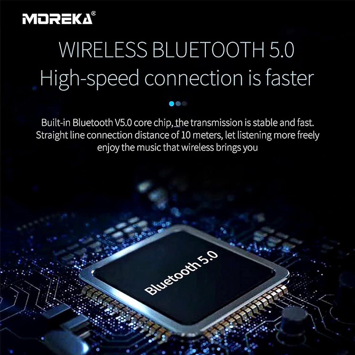 Bocina Moreka T35, Bluetooth, TF Card, Radio FM, USB.